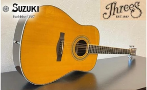Three S アコースティックギター　SUZUKI VIOLIN W-460