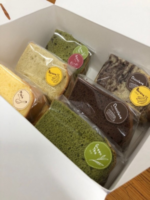 シフォンケーキ　6カットおまかせセット