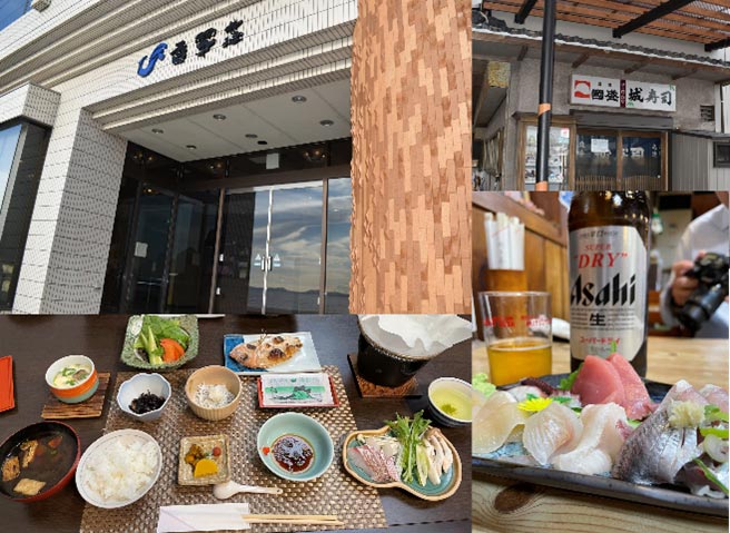 篠島での宿泊先とご飯のご紹介!