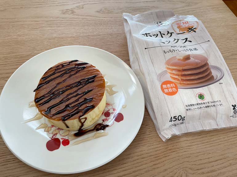 愛知で生まれたホットケーキミックス