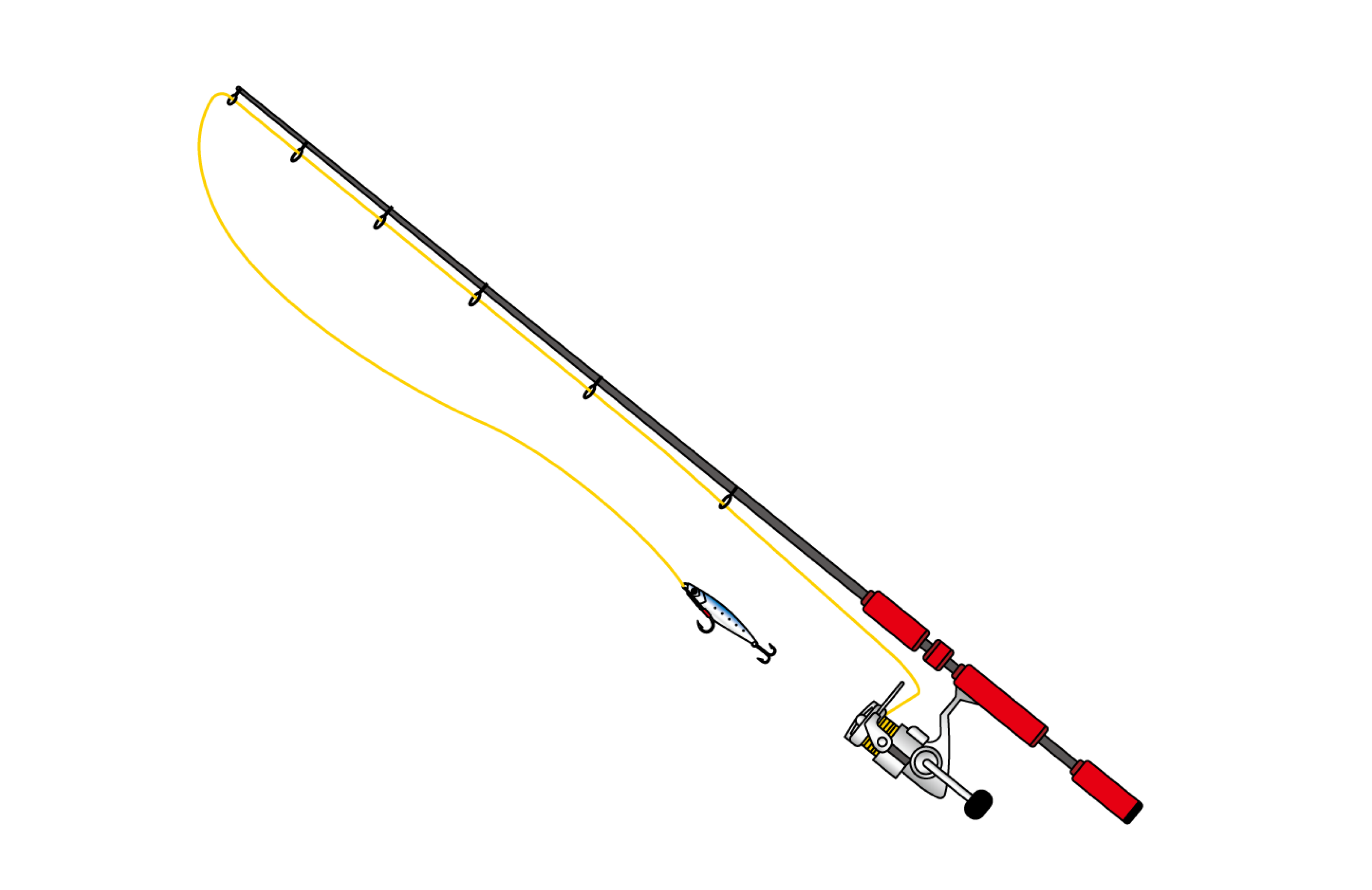 釣竿（ロッド、タックル）